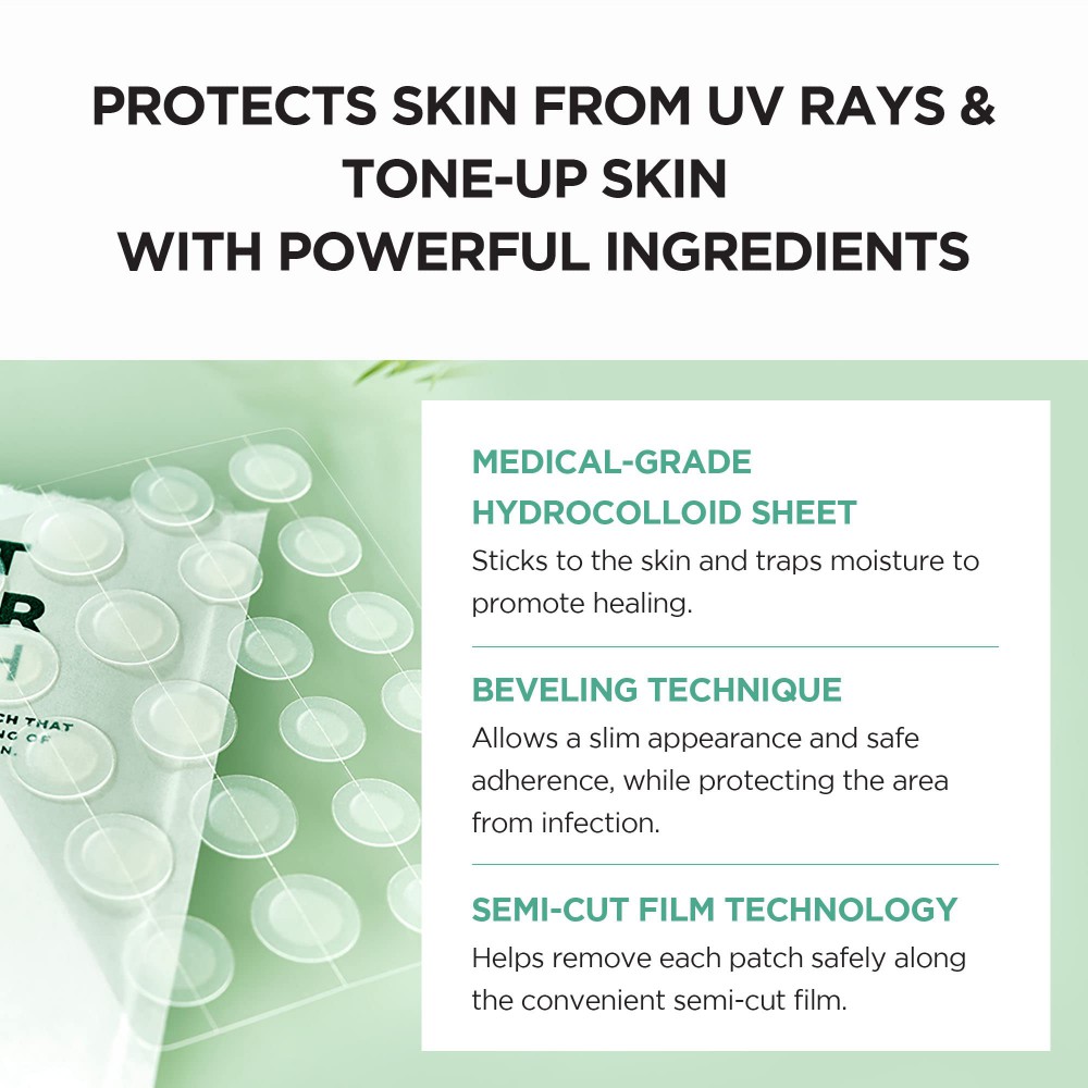 SKIN 1004 Madagascar Centella Tea-Trica Spot Cover Patch - Επιθέματα για επούλωση ακμής