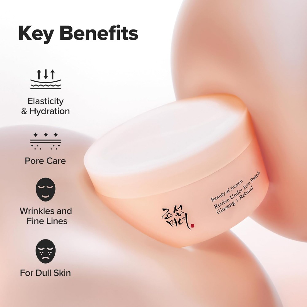 Beauty of Joseon Revive Under Eye Patch Ginseng + Retinal - Αναζωογονητικά Patches Ματιών για Σακούλες και Ρυτίδες