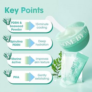 SOME BY MI Spirulina PDRN Soothing Sherbet Mask - Καταπραϋντική μάσκα προσώπου με δροσερό αποτέλεσμα