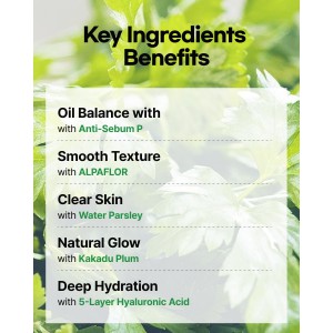 ClearDea Minari Calming Gel Serum -  Ελαφρύ Serum για Καθαρή & Λεία Επιδερμίδα