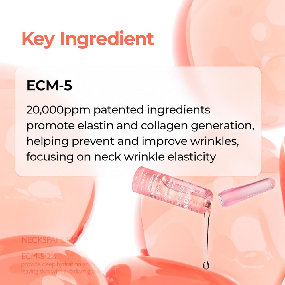 Dr. Melaxin Necksphalt ECM Ceramide Neck Serum - Ορός Σύσφιξης Λαιμού