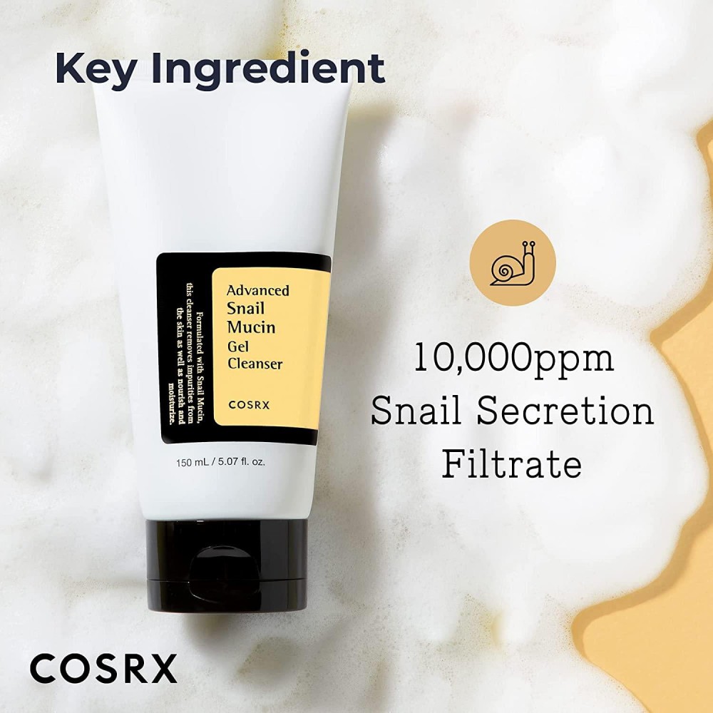 COSRX Advanced Snail Mucin Power Gel Cleanser