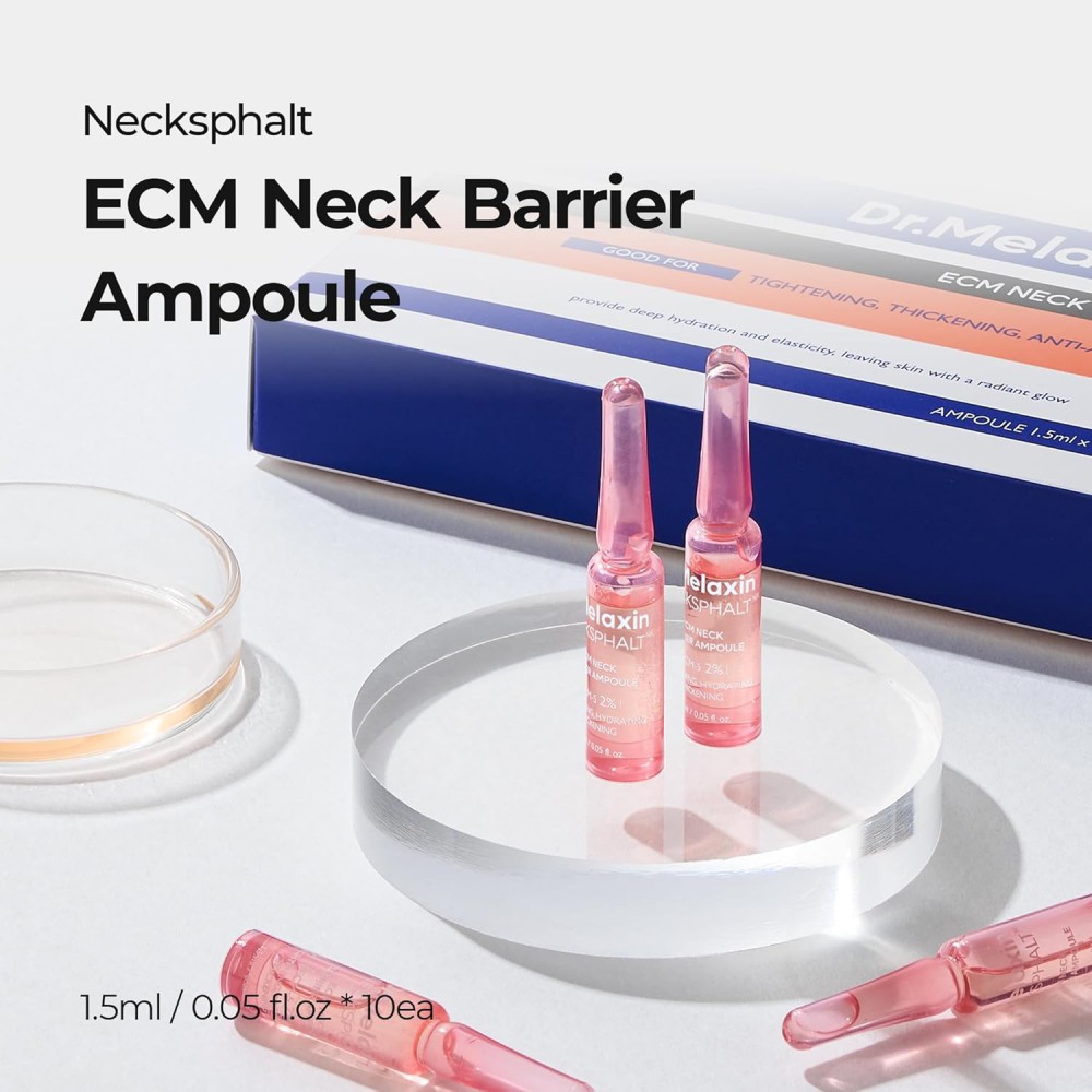 Dr. Melaxin Necksphalt ECM Ceramide Neck Serum - Ορός Σύσφιξης Λαιμού
