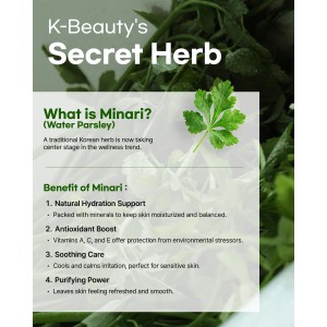 ClearDea Minari Deep Cool Soothing Cream - Κρέμα με Cooling Εφέ για Πόρους & Ενυδάτωση