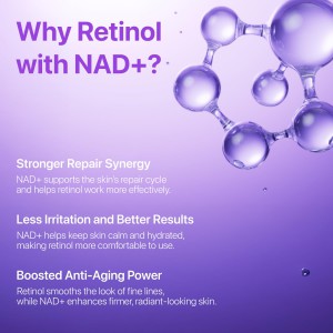 numbuzin No.9 NAD Retinol Volumetox Eye Cream - Συσφιγκτική Κρέμα Ματιών με NAD+ & Ρετινόλη για Λεία, Ξεκούραστη Όψη