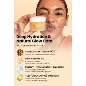 K-SECRET SEOUL 1988 Capsule Cream : Niacinamide 5% + Yuja - Κρέμα Ενυδάτωσης και Λάμψης