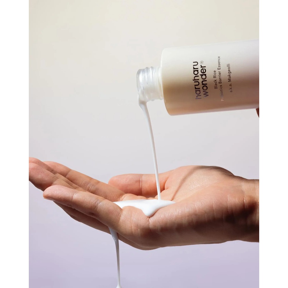 Haruharu Wonder Black Rice Probiotics Barrier Essence - Essence ενδυνάμωσης με Μαύρο Ρύζι & Προβιοτικά