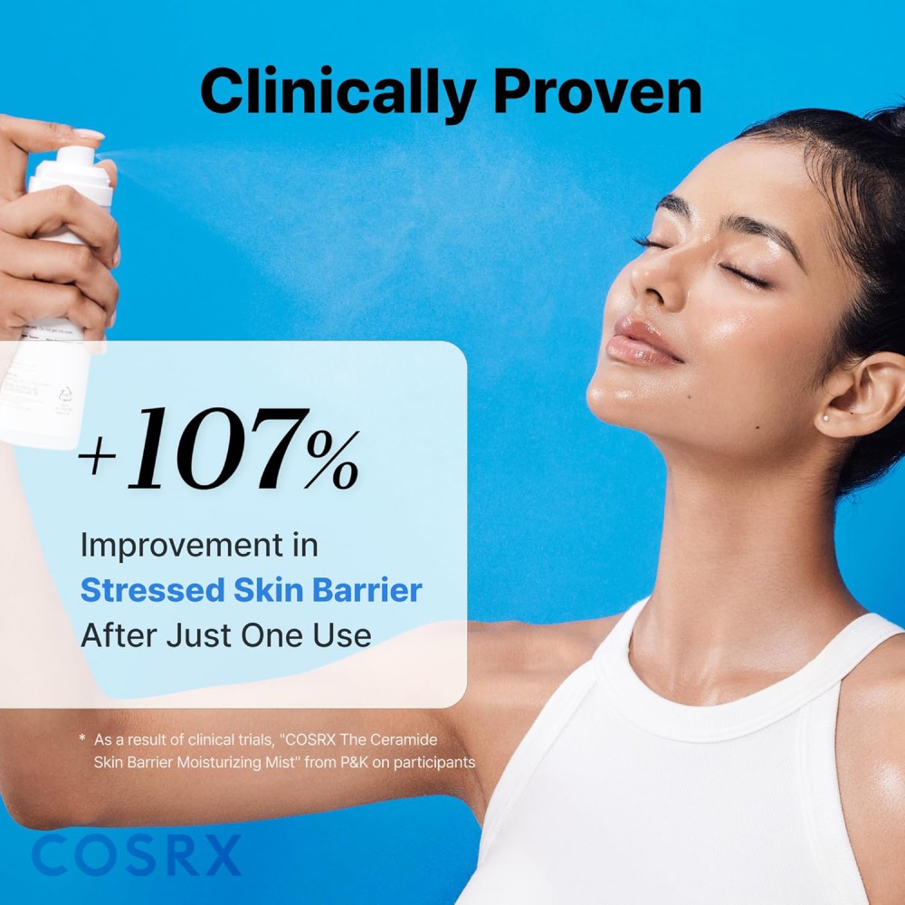 COSRX The Ceramide Skin Barrier Moisturizing Mist - Ενυδατικό Mist για Άμεση Ανακούφιση της Επιδερμίδας