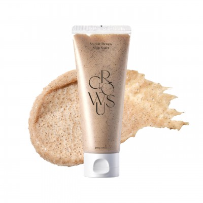 GROWUS Sea Salt Therapy Scalp Scaler - Απολεπιστικό τριχωτού κεφαλής με Θαλασσινό Αλάτι