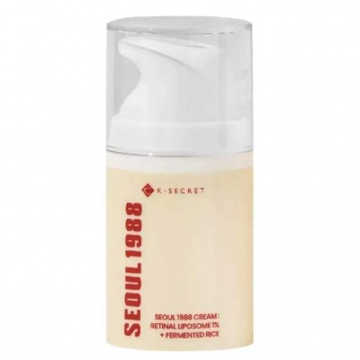 K-SECRET SEOUL 1988 Cream: Retinal Liposome 1% + Fermented Rice - Αντιγηραντική κρέμα με ρετινάλη