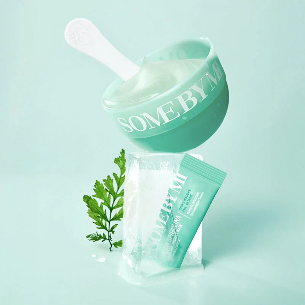 SOME BY MI Spirulina PDRN Soothing Sherbet Mask - Καταπραϋντική μάσκα προσώπου με δροσερό αποτέλεσμα
