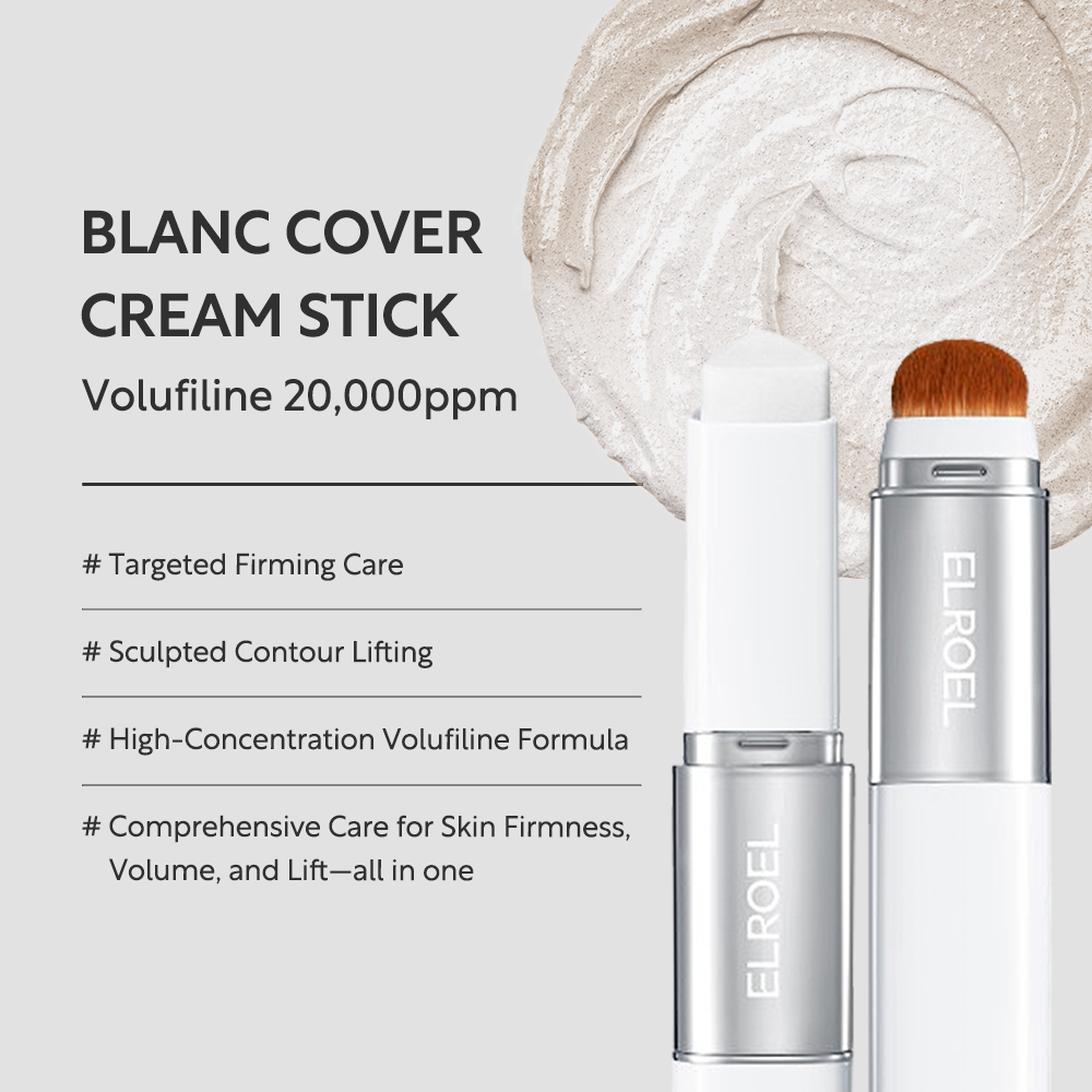 ELROEL BLANC Cover Cream Stick DEEP - Καλυπτικό balm που προσαρμόζεται στον τόνο της επιδερμίδας
