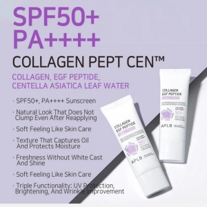 APLB Collagen EGF Peptide Sunscreen SPF50+ PA++++ – Αντηλιακή Κρέμα με Αντιγηραντική Δράση