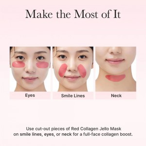 Arencia Red Collagen Jello Mask - Μάσκα Σύσφιξης & Εντατικής Αναζωογόνησης