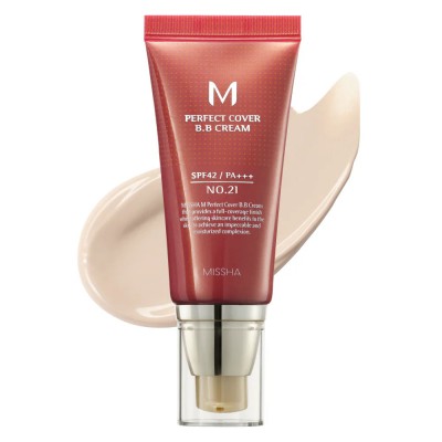 MISSHA M Perfect Cover BB Cream SPF42 PA+++ #21 Light Beige