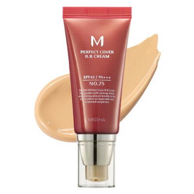 MISSHA M Perfect Cover BB Cream SPF42 PA+++ #25 Warm Beige