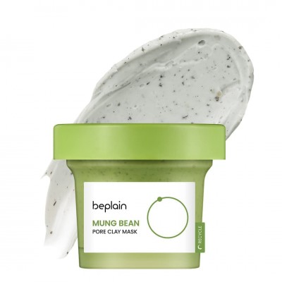 beplain Mung Bean Pore Clay Mask - Αναζωογονητική μάσκα καθαρισμού με εκχύλισμα φασολιών