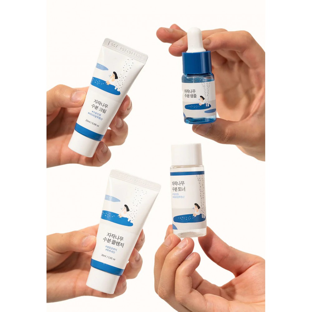 Round Lab Birch Juice Trial Kit – Σετ με 4 δημοφιλή προϊόντα σε mini συσκευασίες