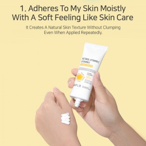 APLB Retinol Vitamin C Vitamin E Sunscreen SPF 50+ PA++++ - Αντηλιακή προστασία και αντιγήρανση σε ένα βήμα