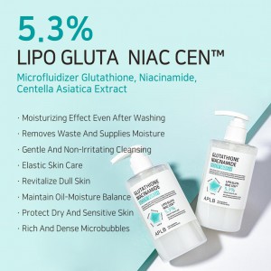 APLB Glutathione Niacinamide Body Wash – Καθαριστικό Σώματος με Ενυδατική & Καταπραϋντική Δράση