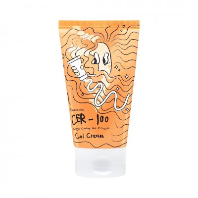 Elizavecca Cer-100 Collagen Coating Hair A+ Muscle Curl Cream - Για καλοσχηματισμένες, δυνατές μπούκλες με λάμψη