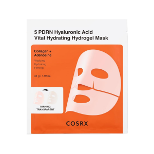COSRX 5 PDRN Hyaluronic Acid Vital Hydrating Hydrogel Mask - Ενυδατική & Αναζωογονητική Μάσκα Προσώπου