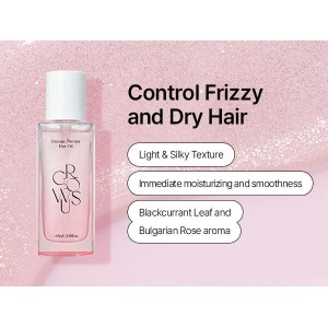 GROWUS Damage Therapy Hair Oil - Λάδι Αναδόμησης και Θρέψης Μαλλιών