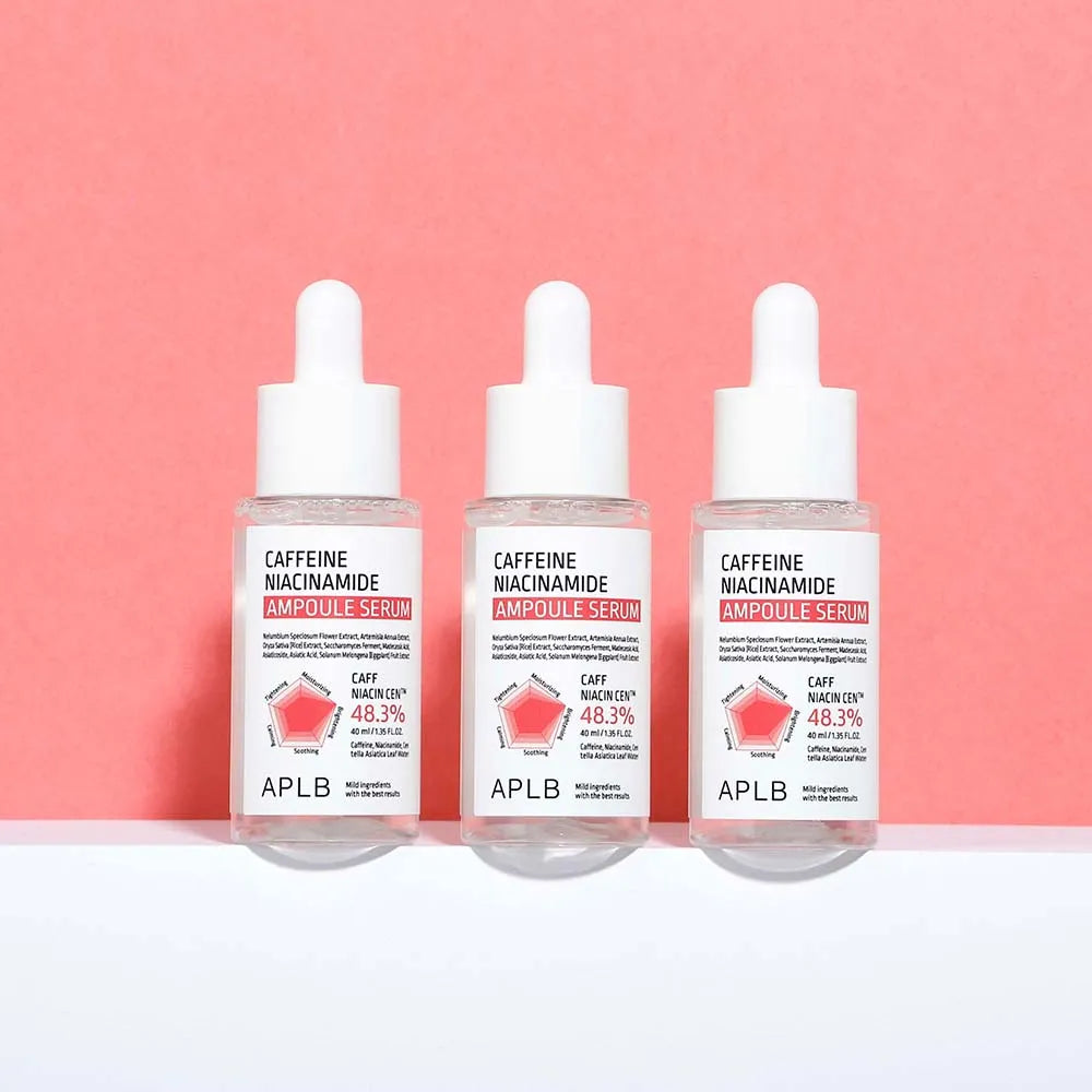 APLB Caffeine Niacinamide Ampoule Serum – Ορός Λάμψης & Αποσυμφόρησης