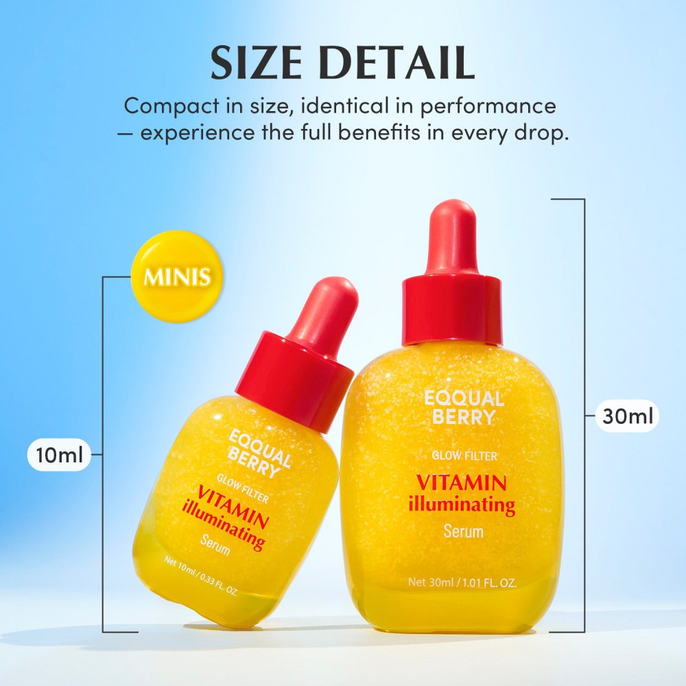 EQQUALBERRY Serum Minis Discovery Kit - Το απόλυτο “Smoothie of Skin Glow” σε mini μέγεθος