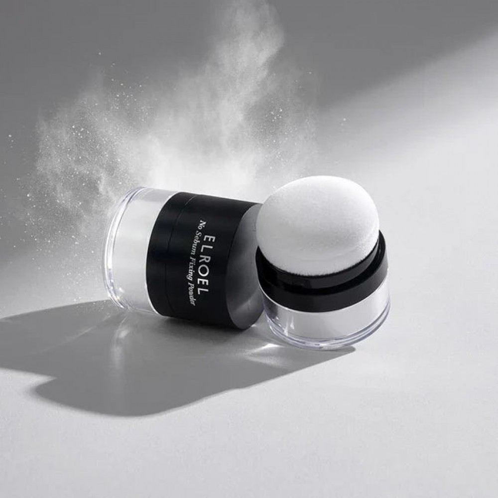 ELROEL No Sebum Fixing Powder – Διάφανη Πούδρα Σταθεροποίησης & Ελέγχου Λιπαρότητας