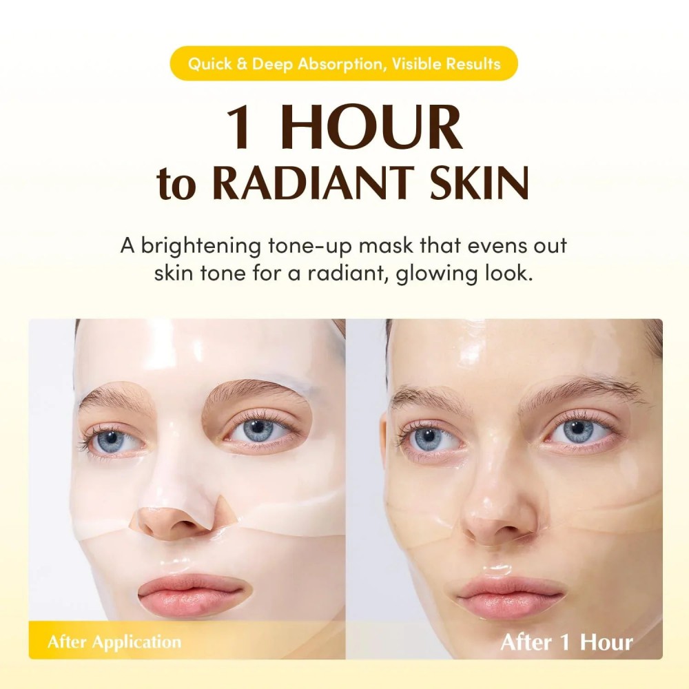 EQQUALBERRY Collagen Glow Up Hydrogel Mask - Μάσκα Λάμψης & Σύσφιξης με Κολλαγόνο