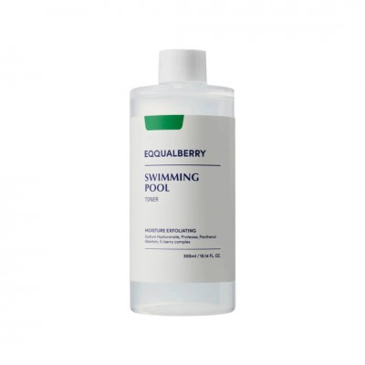 EQQUALBERRY Swimming Pool Toner 300ml - Καθημερινό τόνερ για λείο ενυδατωμένο δέρμα
