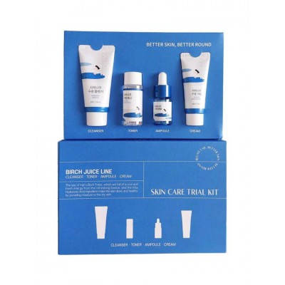 Round Lab Birch Juice Trial Kit – Σετ με 4 δημοφιλή προϊόντα σε mini συσκευασίες