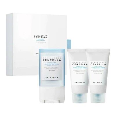 SKIN 1004 Madagascar Centella Hyalu-Cica Sunsational Kit - Σετ αντηλιακών σε μορφή στικ και ορού