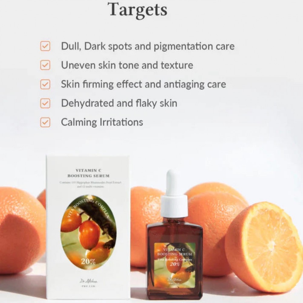 Dr. Althea Vitamin C Boosting Serum - Ισχυρός ορός εξομάλυνσης τόνου δέρματος