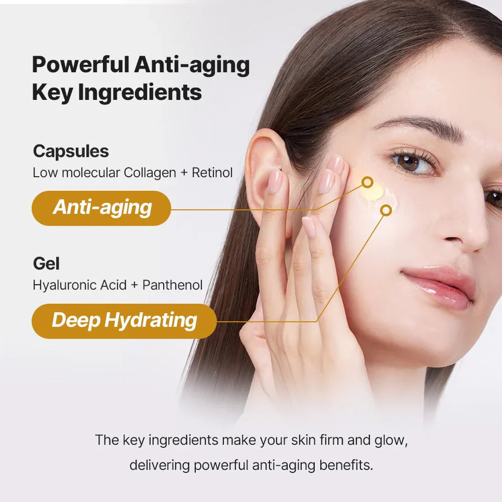 Sungboon Editor Deep Collagen Retinol Power Boosting Capsule Cream - Κρέμα Αναδόμησης με Κολλαγόνο και Ρετινόλη