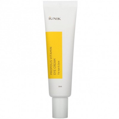 iUNIK Propolis Vitamin Eye Cream - Αντιρυτιδική κρέμα ματιών με Βιταμίνες