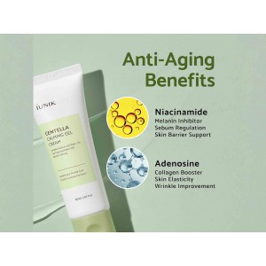 iUNIK Centella Calming Gel Cream - Καταπραϋντική αντιγηραντική κρέμα