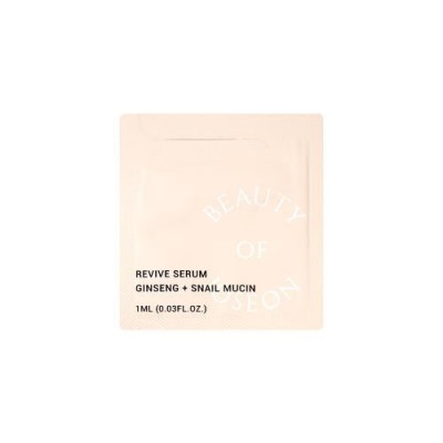 Beauty of Joseon Revive Serum : Ginseng+Snail Mucin Pouch Sample