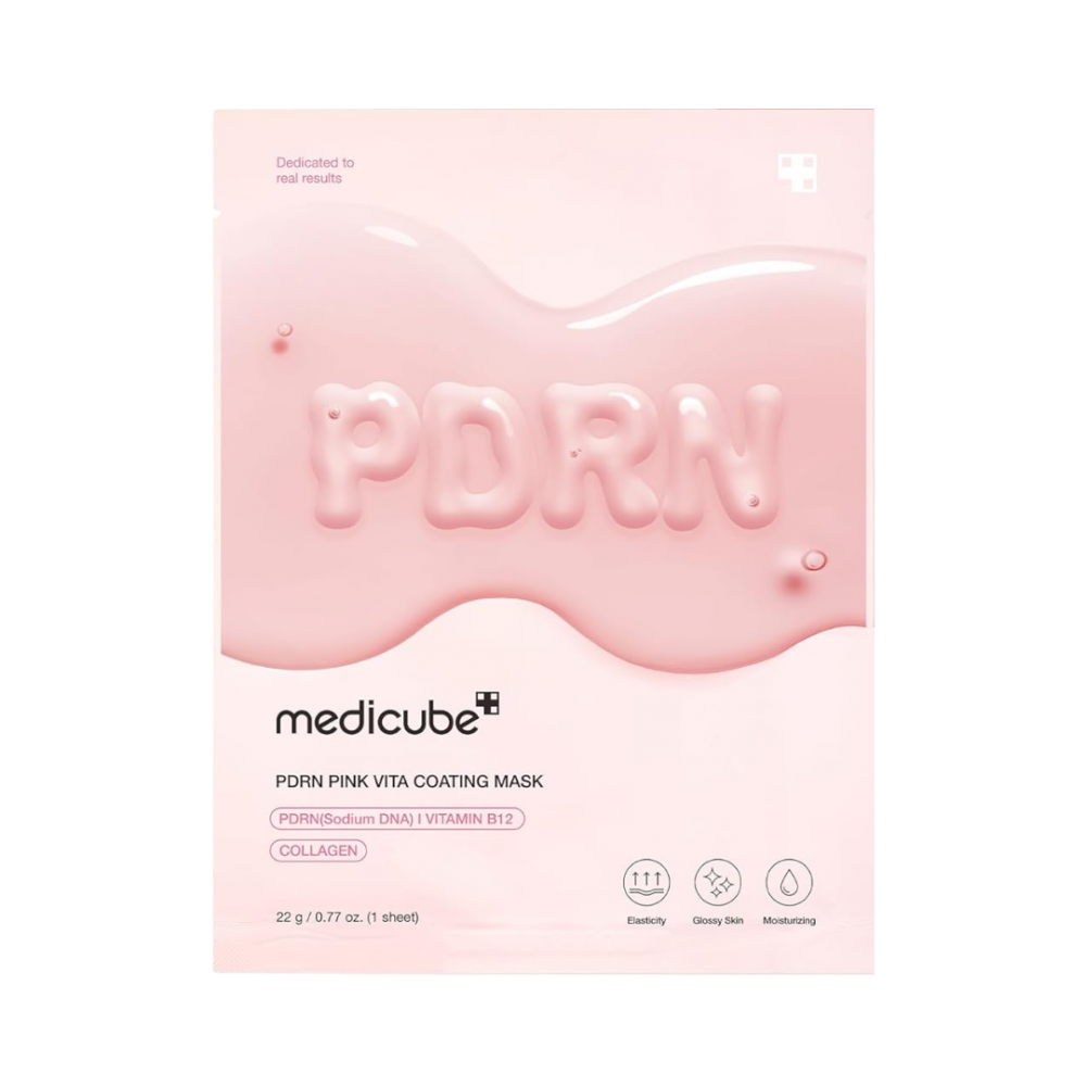Medicube PDRN Pink Vita Coating Mask - Μάσκα λάμψης