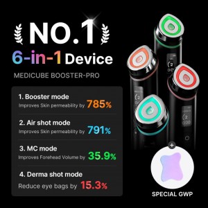 Medicube Age-R Booster Pro EX Black - #1 κορεατική συσκευή για την φροντίδα του δέρματος
