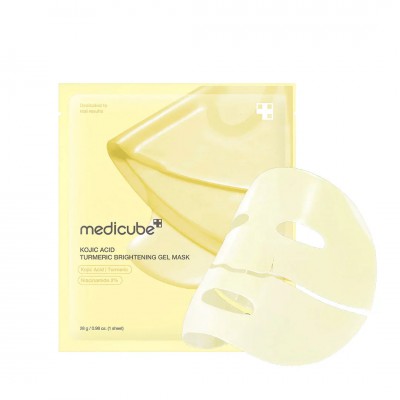 Medicube Kojic Acid Turmeric Brightening Gel Mask - Μάσκα τζελ για λάμψη & μείωση κηλίδων