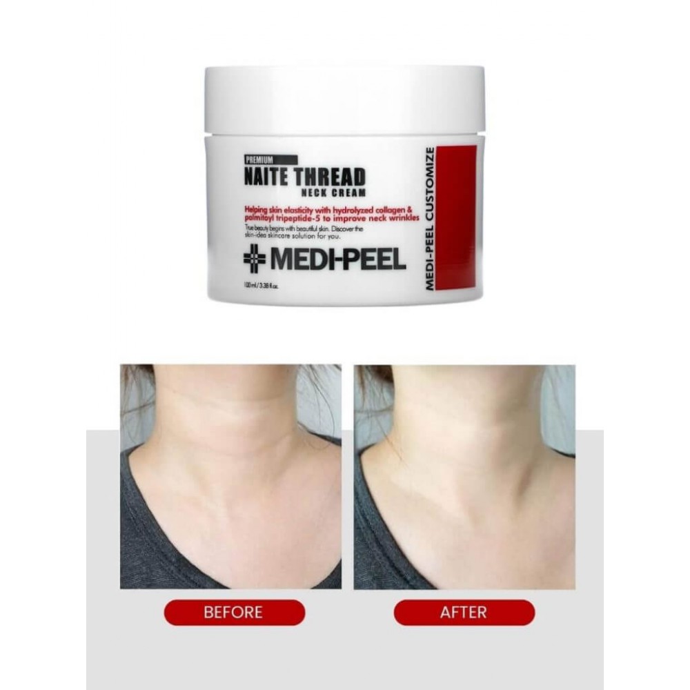 MEDI-PEEL Premium 3.0 Collagen Naite Thread Neck Cream – Αντιγηραντική κρέμα λαιμού με κολλαγόνο