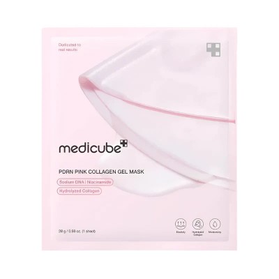 Medicube PDRN Pink Collagen Gel Mask - Μάσκα Gel με PDRN & Κολλαγόνο για Σύσφιξη και Ενυδάτωση