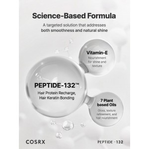 COSRX PEPTIDE-132 Ultra Perfect Hair Bonding Oil Serum - Θρέψη, λάμψη & λείανση χωρίς λιπαρότητα