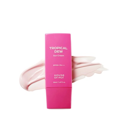 House of Hur Tropical Dew Sun Cream SPF 50+ PA++++ - Λεπτόρρευστη αντηλιακή για αφυδατωμένο δέρμα