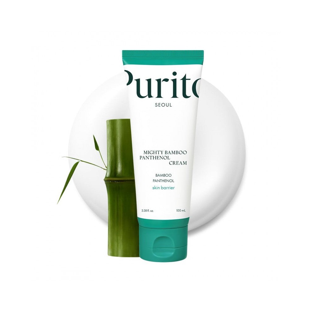 PURITO Mighty Bamboo Panthenol Cream - Ενυδατική κρέμα επανόρθωσης δέρματος