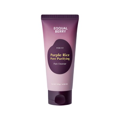 EQQUALBERRY Purple Rice Pore Purifying Pack Cleanser - Καθαροί Πόροι & Λεία Επιδερμίδα σε 1 Βήμα