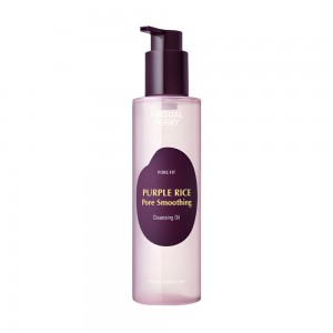 EQQUALBERRY Purple Rice Pore Smoothing Cleansing Oil - Μη φαγεσωρογόνο καθαριστικό λάδι
