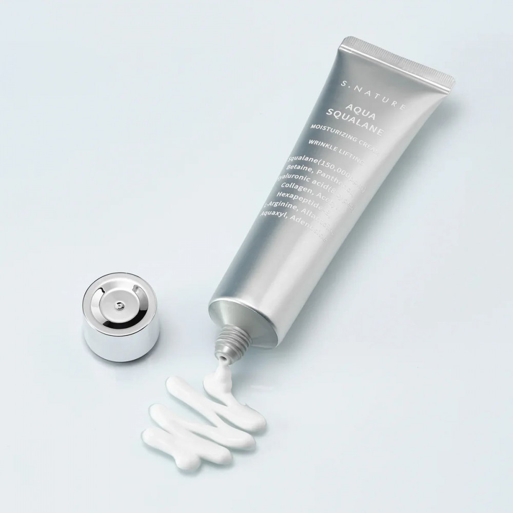 S.NATURE Aqua Squalane Moisturizing Cream - Ενυδατική με Squalane & Υαλουρονικό για Βαθιά Θρέψη & Λείανση